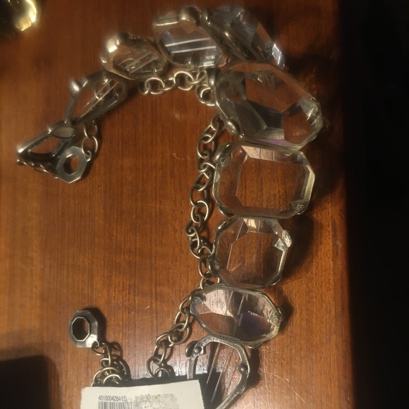 Temp price drop⚠️ -Chico's Lucite Crystal Belt - 80 $30 or $25 w/offer - Picture 1 of 6